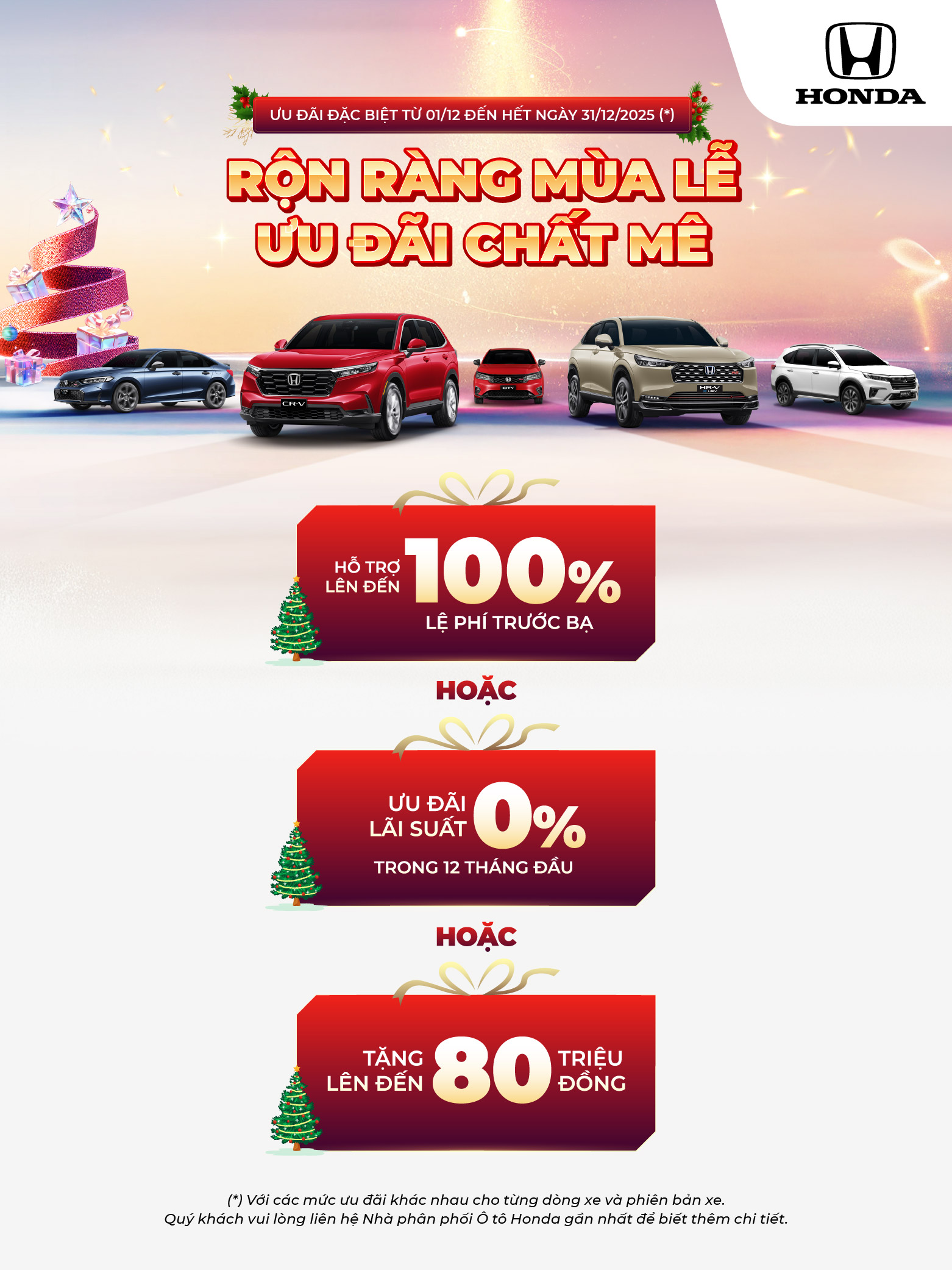 Rộn ràng mùa lễ – ưu đãi chất mê