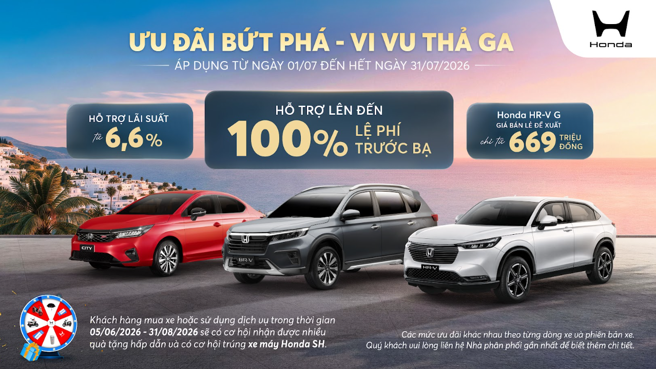ƯU ĐÃI BỨT PHÁ – VI VU THẢ GA