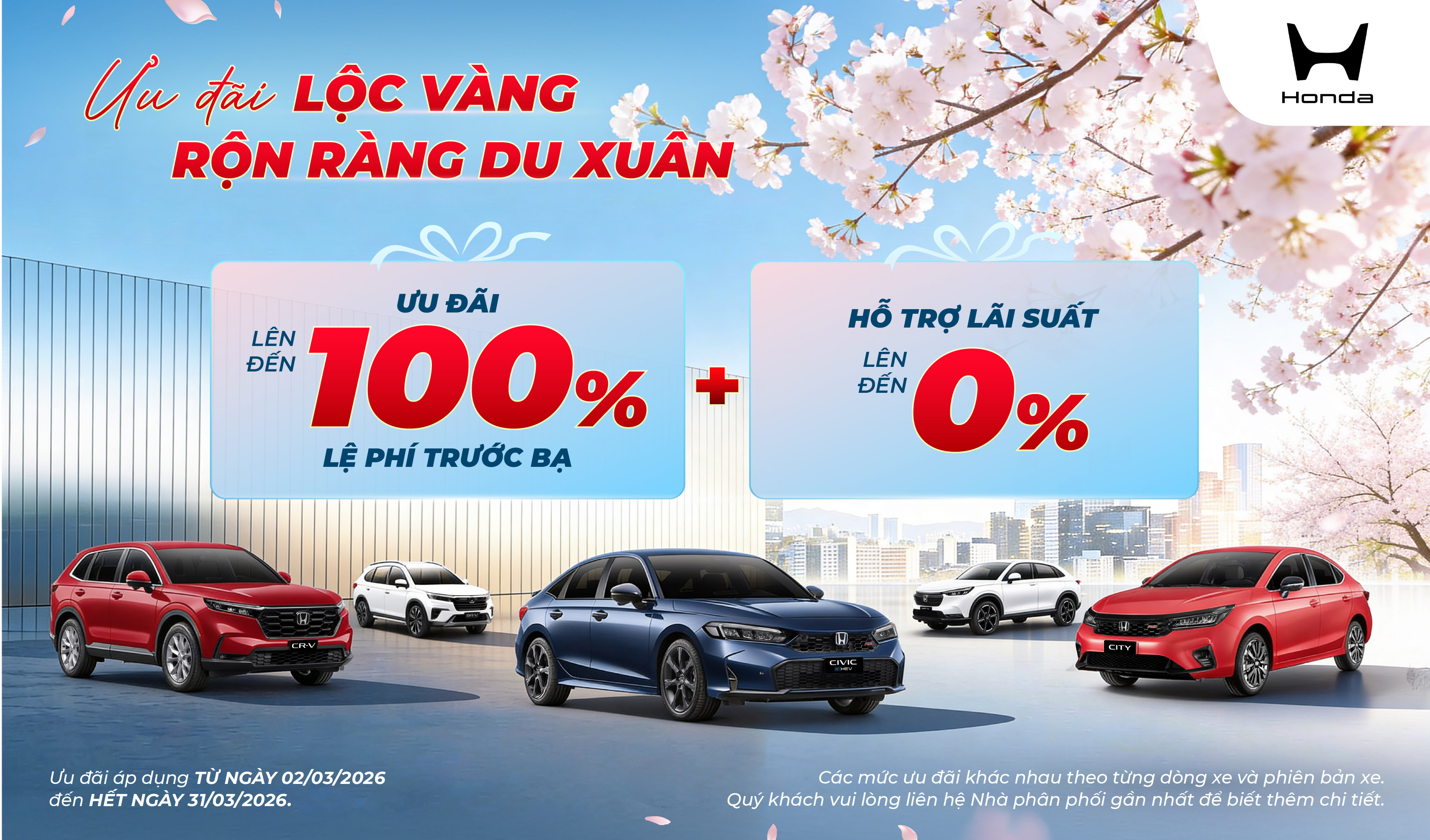 Ưu đãi lộc vàng – rộn ràng du xuân