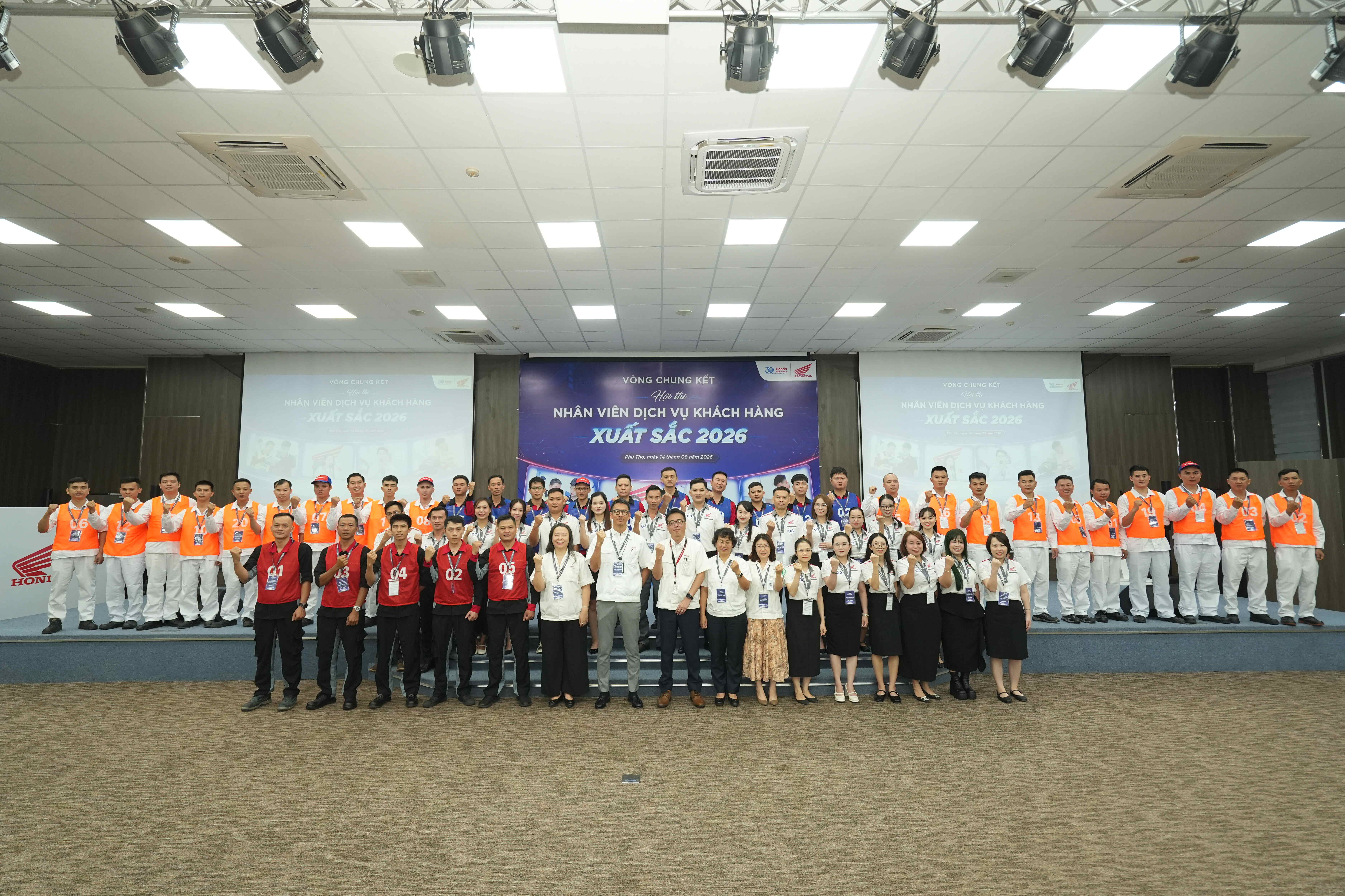 Honda Việt Nam tổ chức thành công “Hội thi Nhân viên Dịch vụ khách hàng xuất sắc 2026” cho hệ thống các HEAD trên toàn quốc