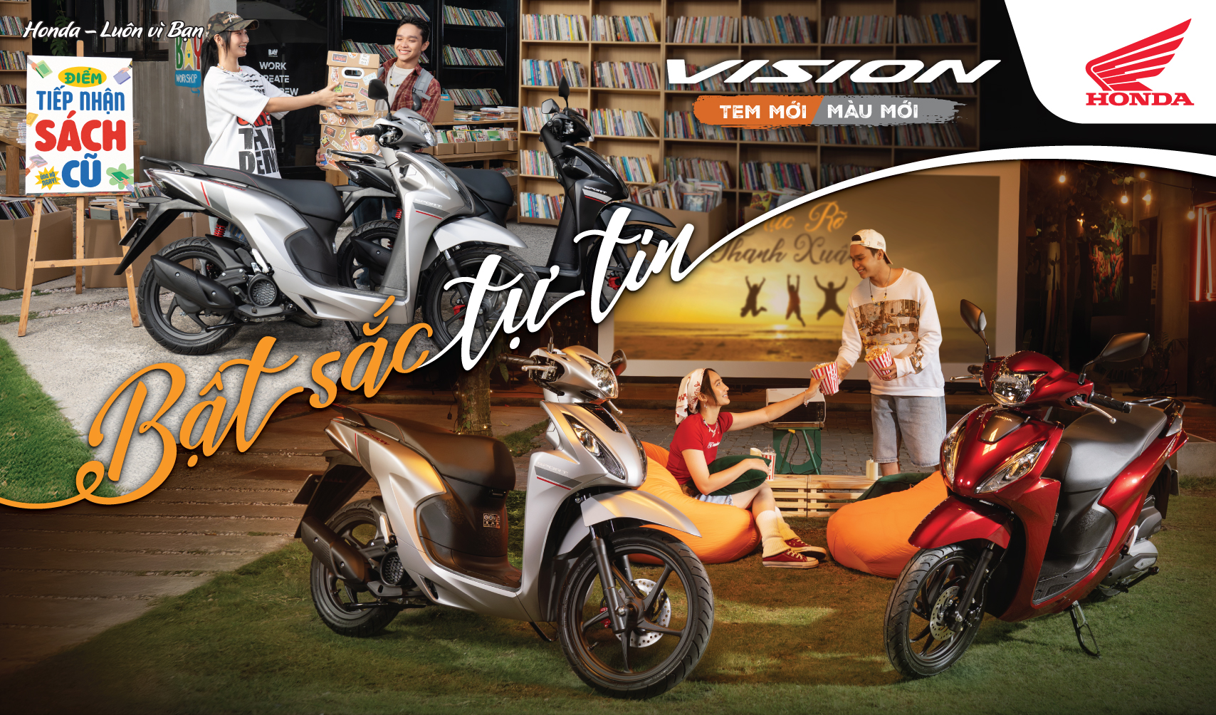 Honda Việt Nam giới thiệu phiên bản mới mẫu xe Vision 2026 _Bật sắc tự tin