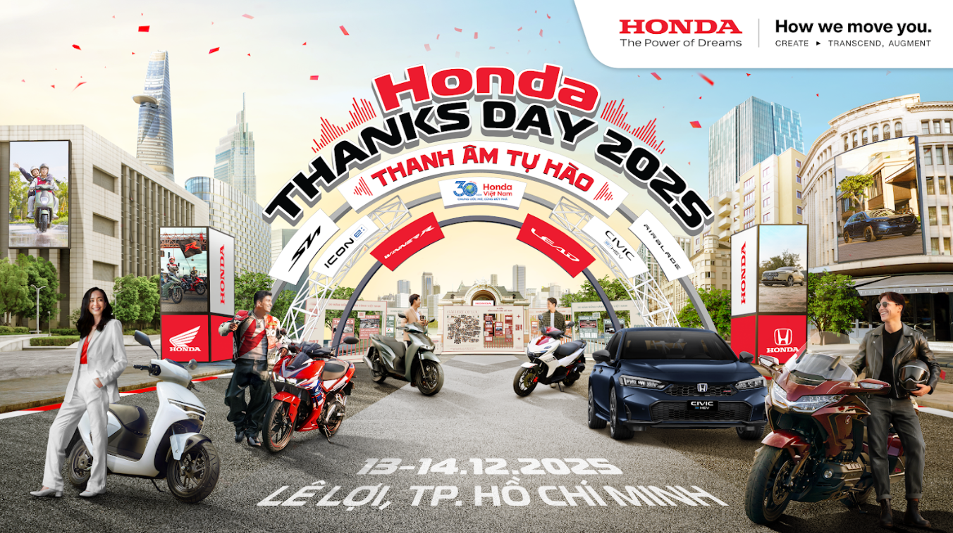Honda Thanks Day 2025 – Thanh âm tự hào