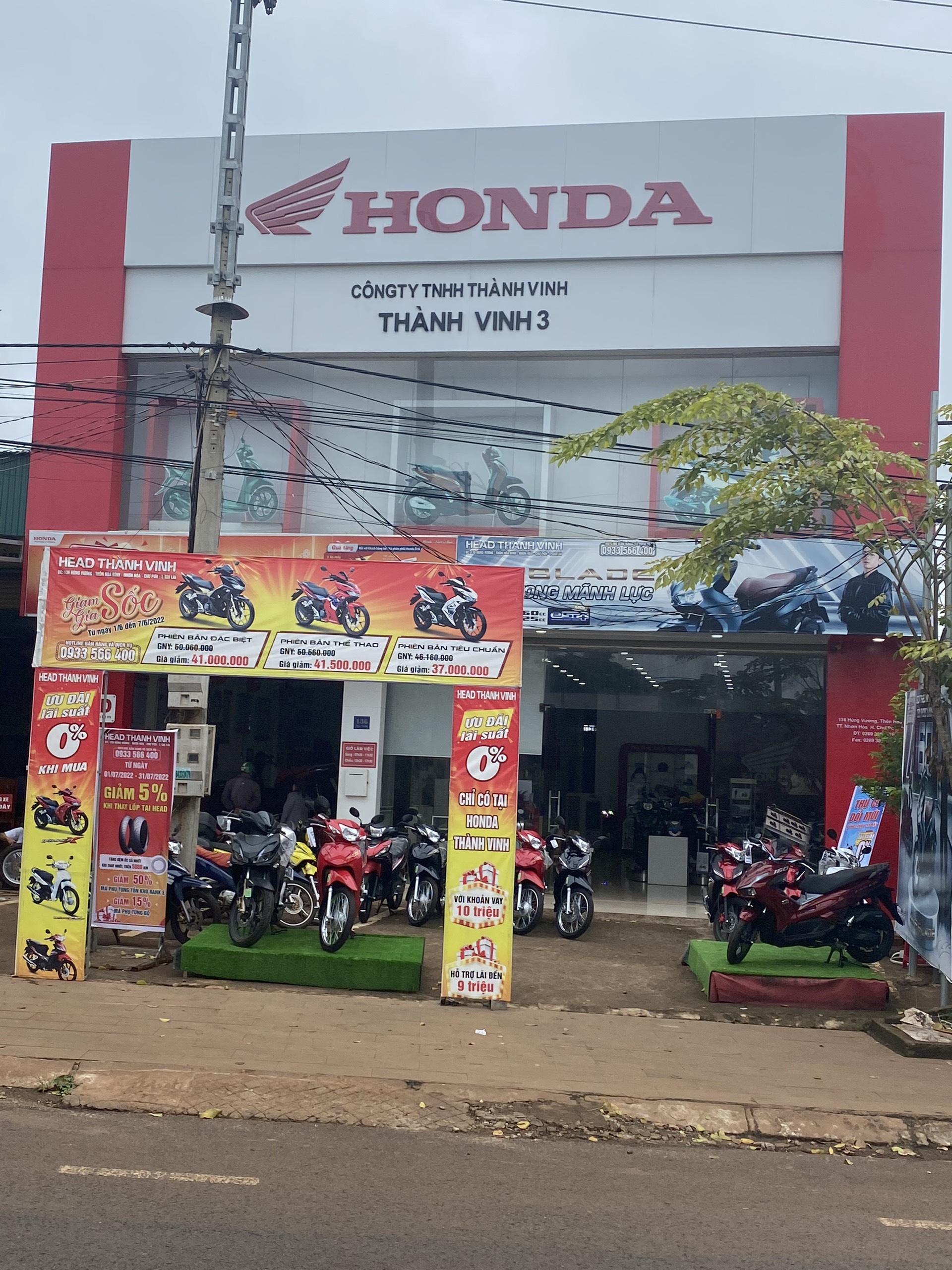 Thông báo: Chuyển nhượng Cửa Hàng Bán Xe Máy Và Dịch Vụ Do Honda Ủy Nhiệm -HEAD Thành Vinh #3