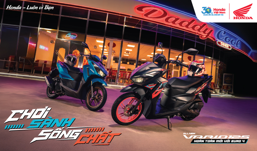 Honda Việt Nam giới thiệu Vario 125 hoàn toàn mới với thiết kế ấn tượng và động cơ đạt tiêu chuẩn khí thải EURO 4, là biểu tượng của chất  “Chơi sành – Sống chất”