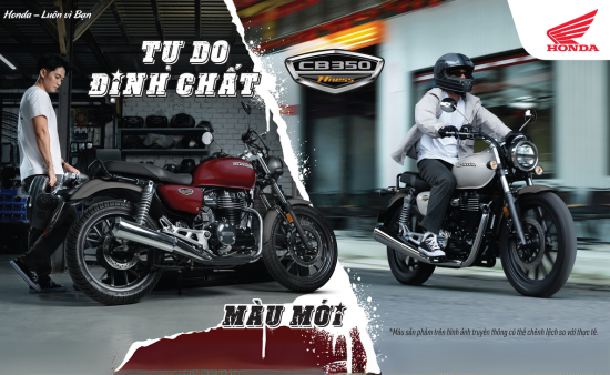 Honda Việt Nam giới thiệu mẫu xe CB350 H’ness với các màu sắc mới