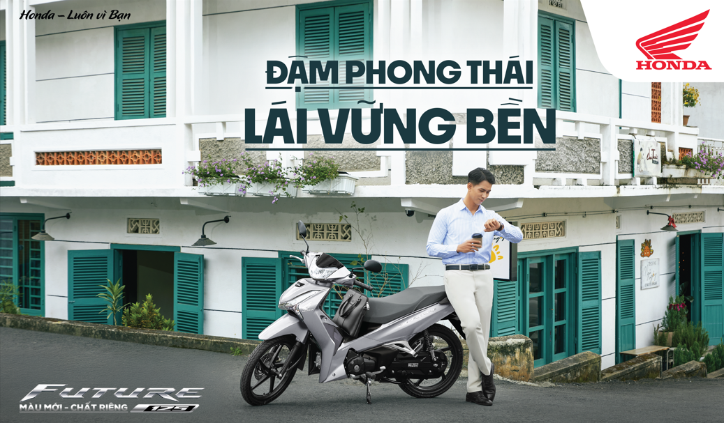 Honda Việt Nam ra mắt Future 125 FI 2026 mới - Đậm phong thái, lái vững bền-