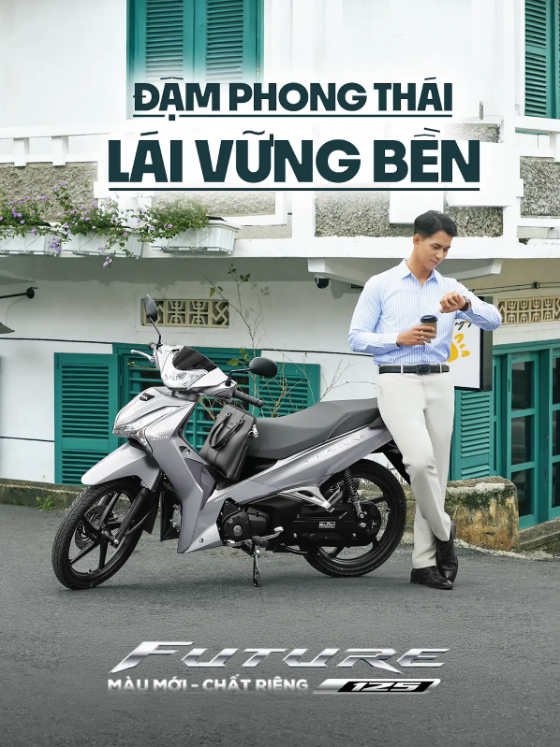 Honda Việt Nam ra mắt Future 125 FI 2026 mới - Đậm phong thái, lái vững bền-