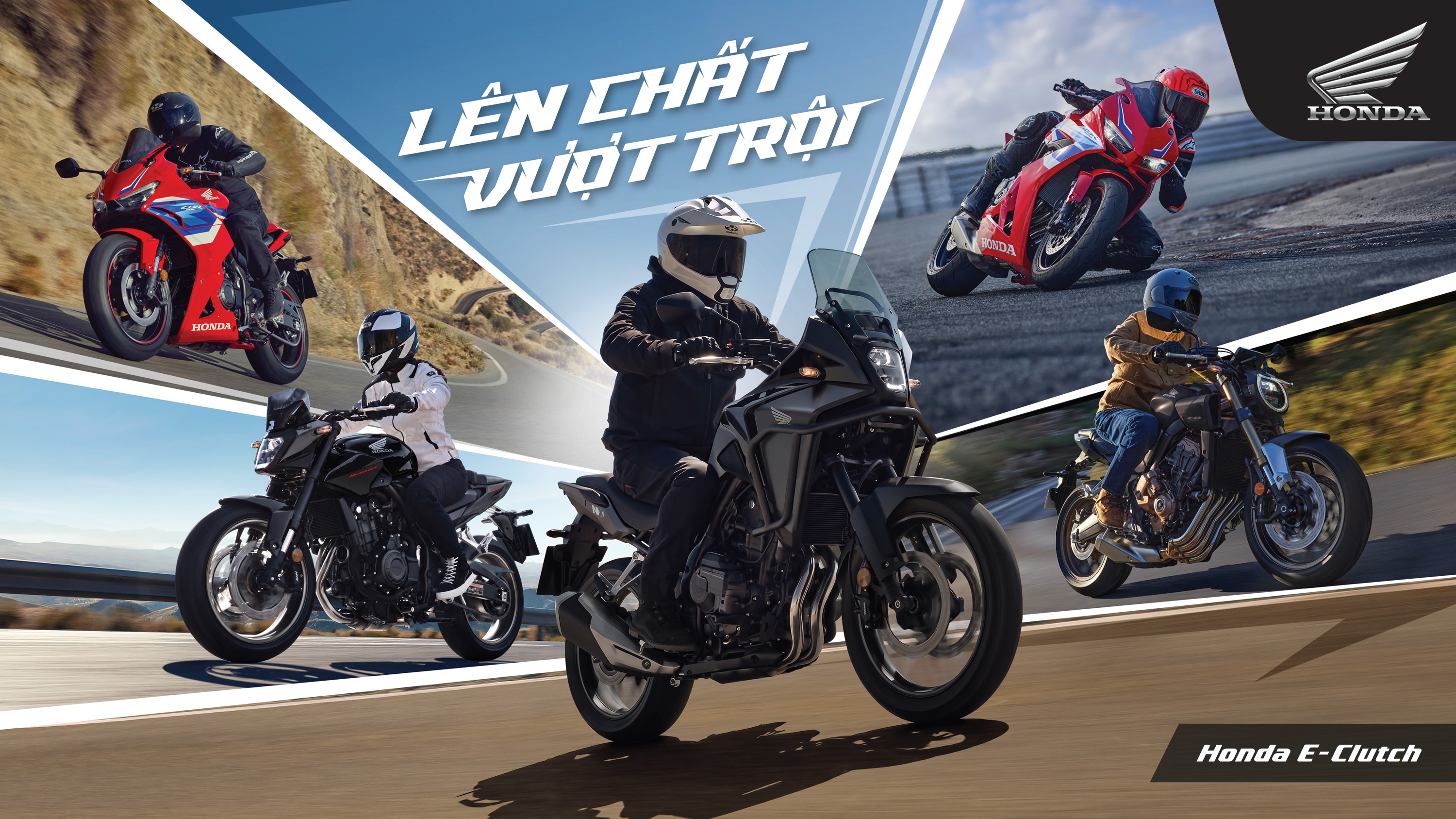 Honda Việt Nam giới thiệu phiên bản mới các mẫu xe CBR650R, CB650R, NX500, CB500 Hornet, CBR500R