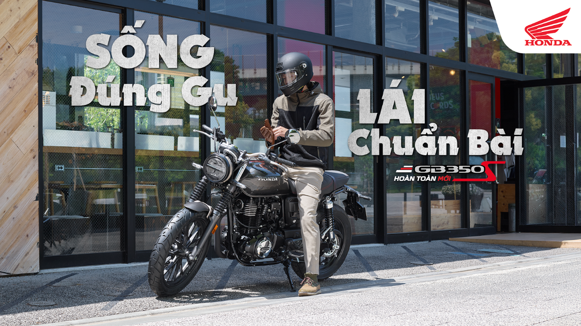 Mẫu xe phân khối lớn GB350S lần đầu ra mắt tại thị trường Việt Nam