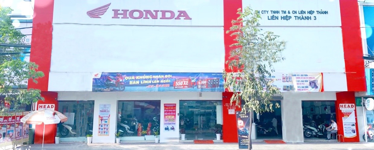 Thông báo: Về việc chuyển nhượng Cửa Hàng Bán Xe Máy Và Dịch Vụ Do Honda Ủy Nhiệm -HEAD Liên Hiệp Thành #3
