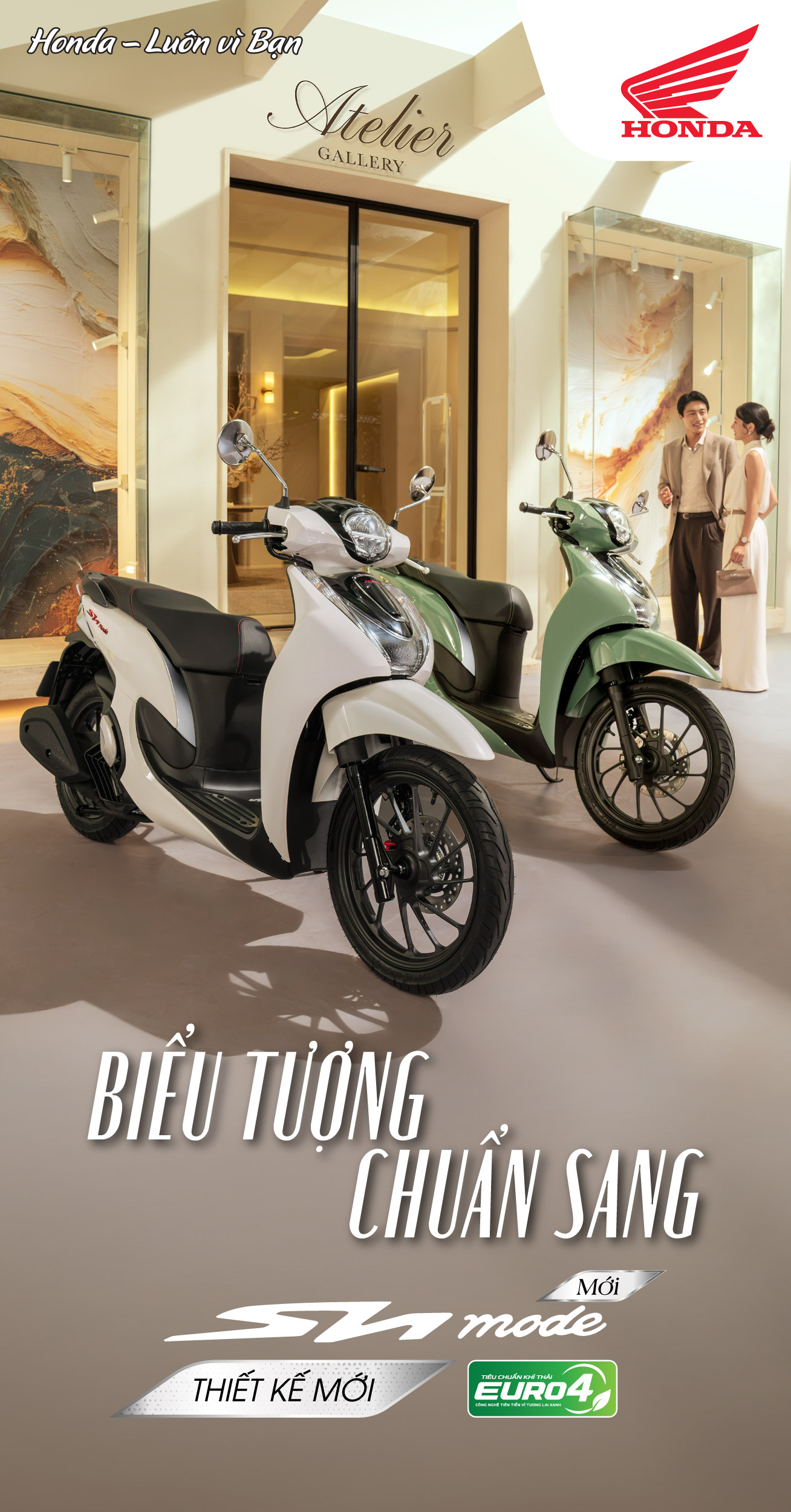 Honda Việt Nam giới thiệu Sh mode 2027 hoàn toàn mới với thiết kế thời thượng và động cơ đạt tiêu chuẩn khí thải EURO 4  xứng đáng là “Biểu tượng chuẩn sang” mới