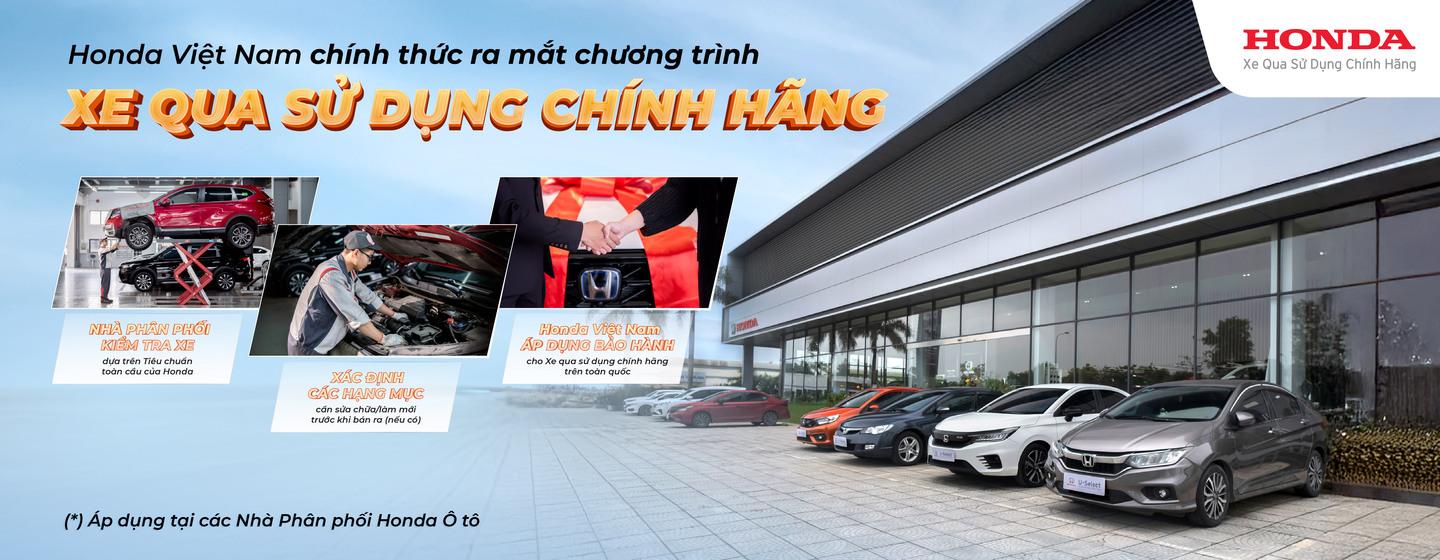 Xe qua sử dụng chính hãng
